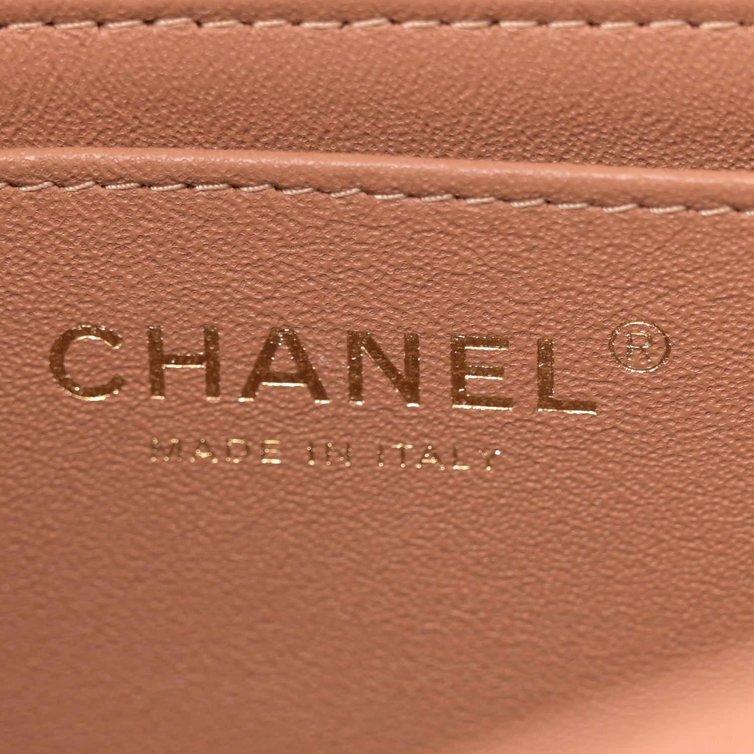 Chanel Lambskin Quilted Mini Rectangular Flap Brown 6 of 10