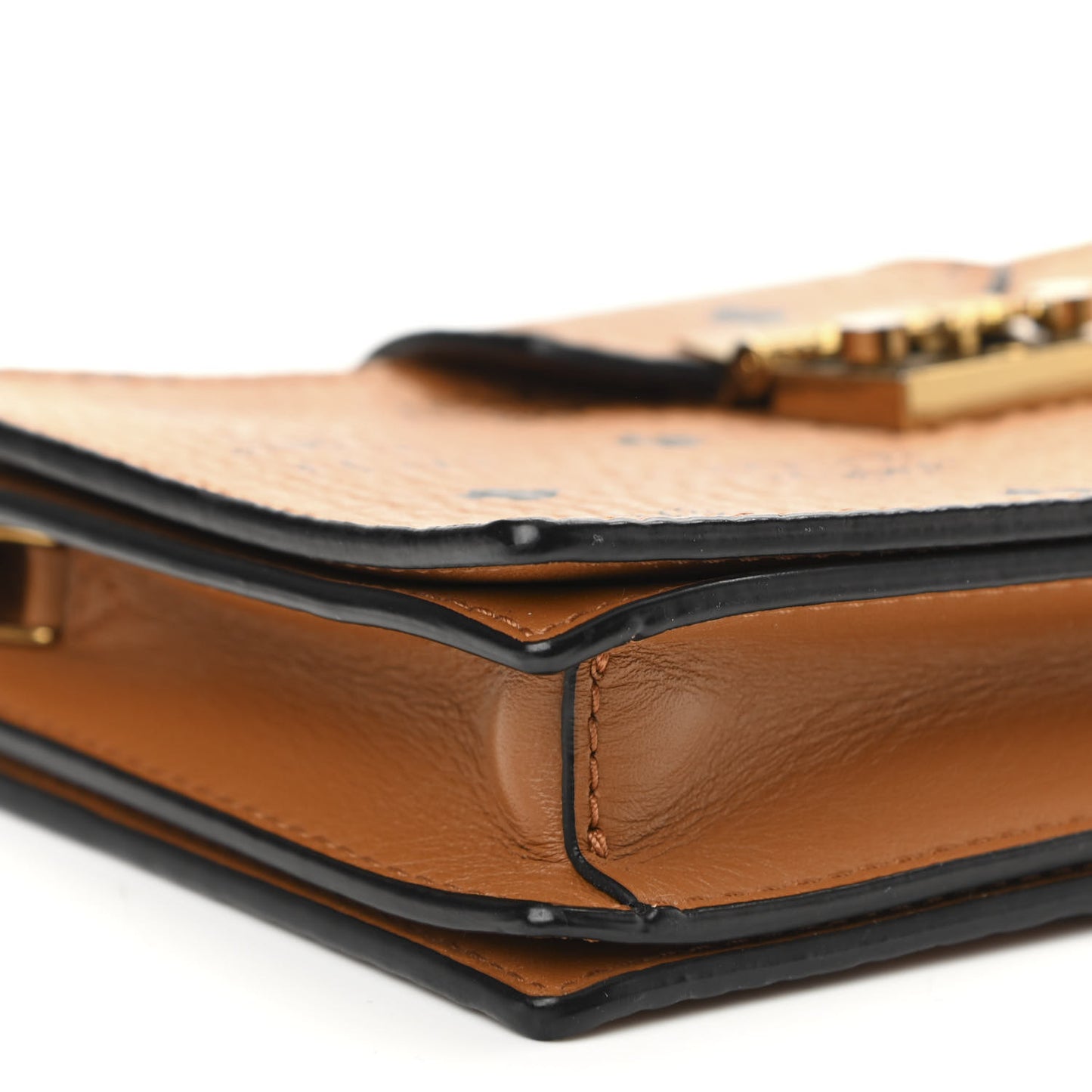 Visetos Small Crossbody Bag Cognac