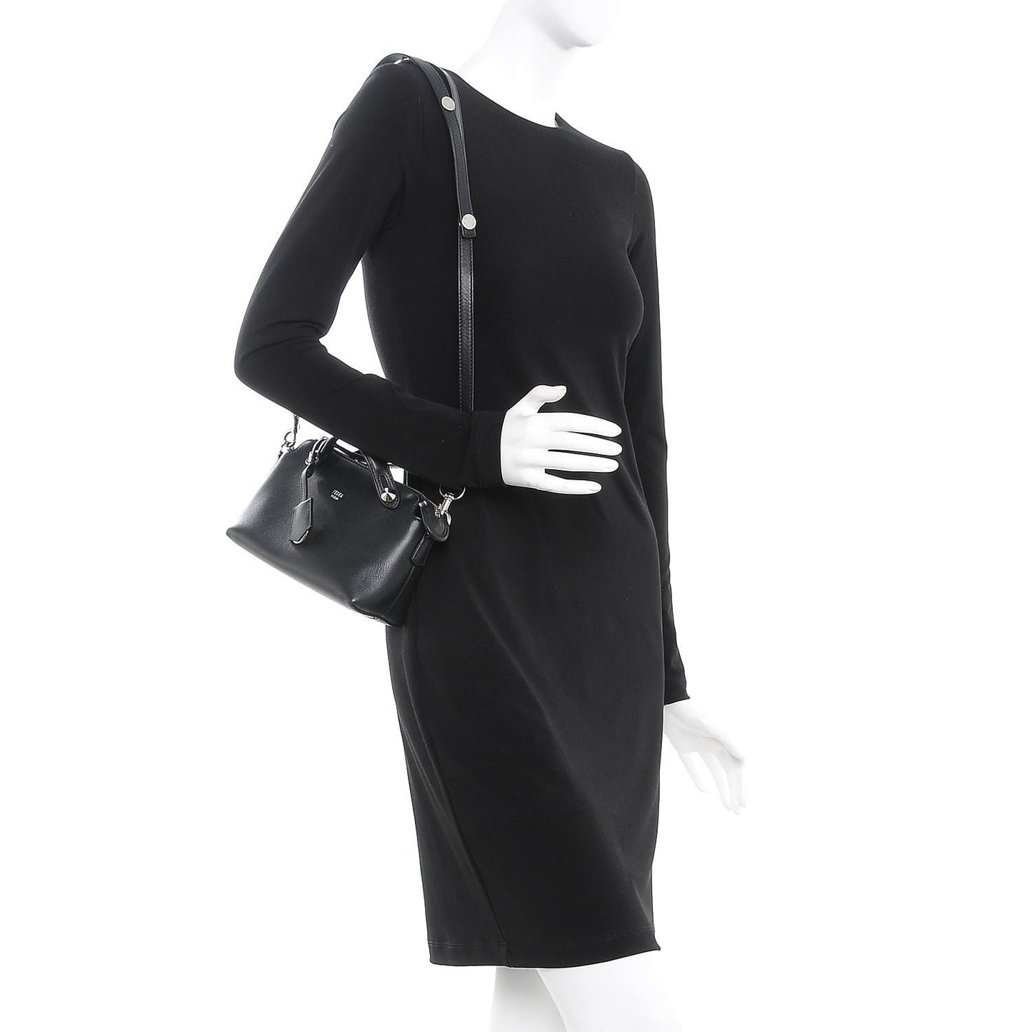 Vitello Dolce Mini By The Way Boston Bag Black