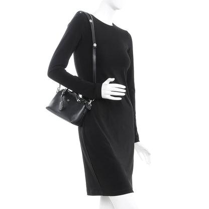 Fendi Vitello Dolce Mini By The Way Boston Bag Black 2 of 7