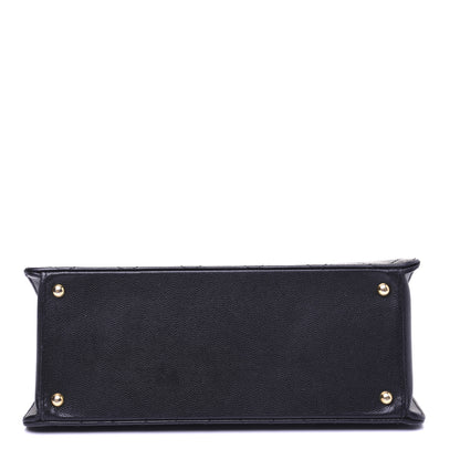 Chanel Caviar Diamond Stitched Flap Shoulder Bag Black 16 of 18