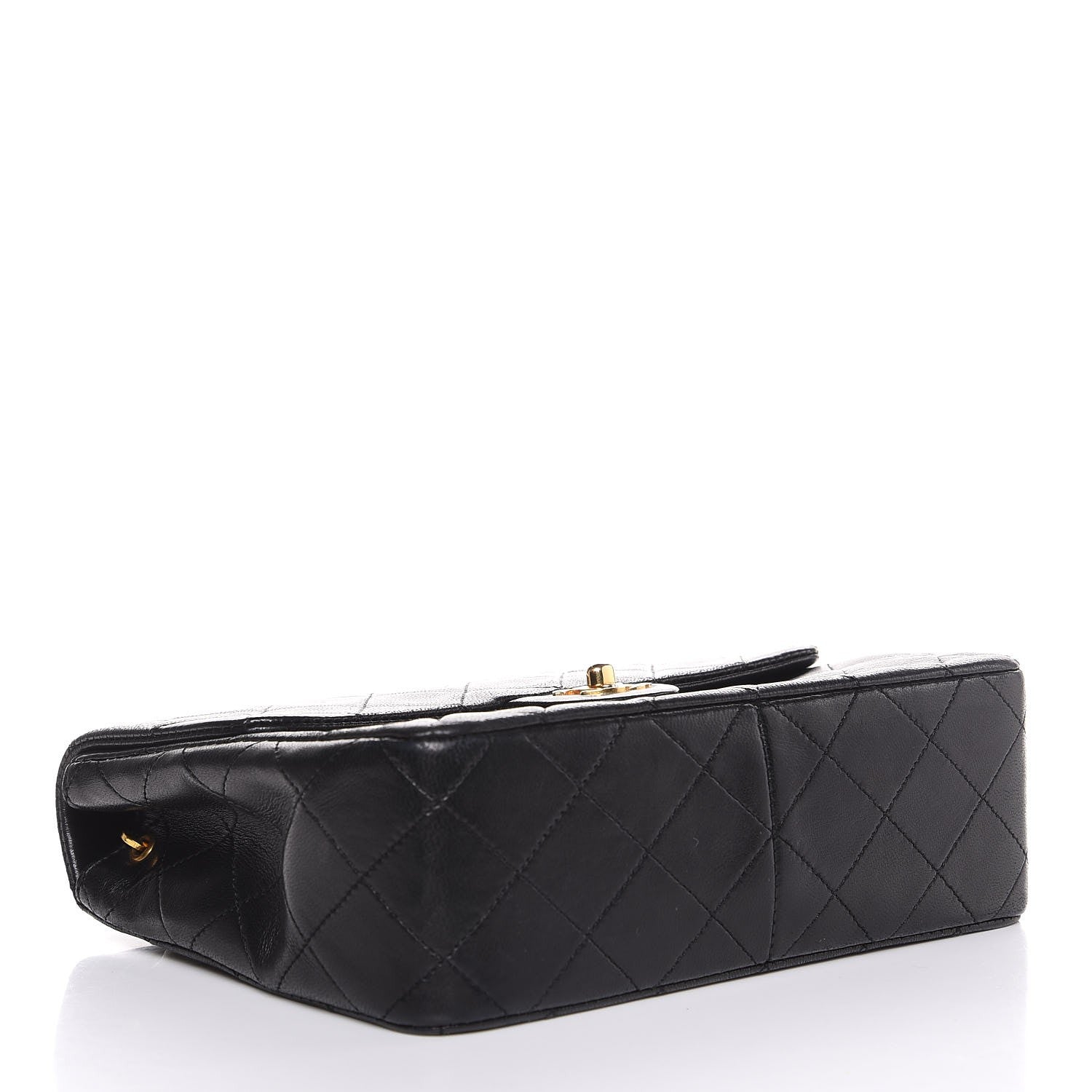 Chanel Lambskin Quilted Mini Square Flap Black 4 of 7