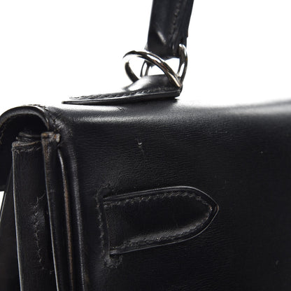 Hermes Box Kelly Retourne 32 Black 37 of 48