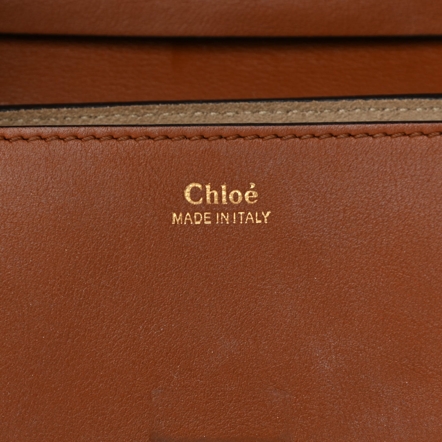 Lambskin Drew Threaded-Chain Shoulder Bag Classic Tobacco