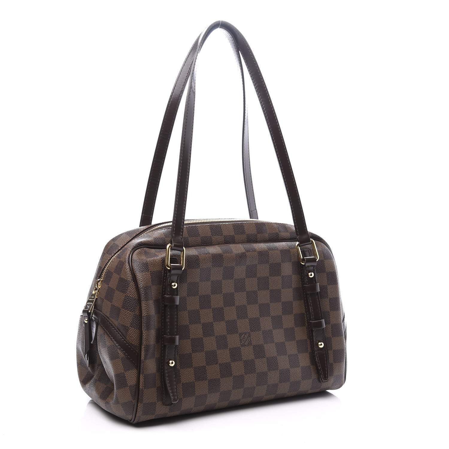Louis Vuitton Damier Ebene Rivington GM 2 of 8