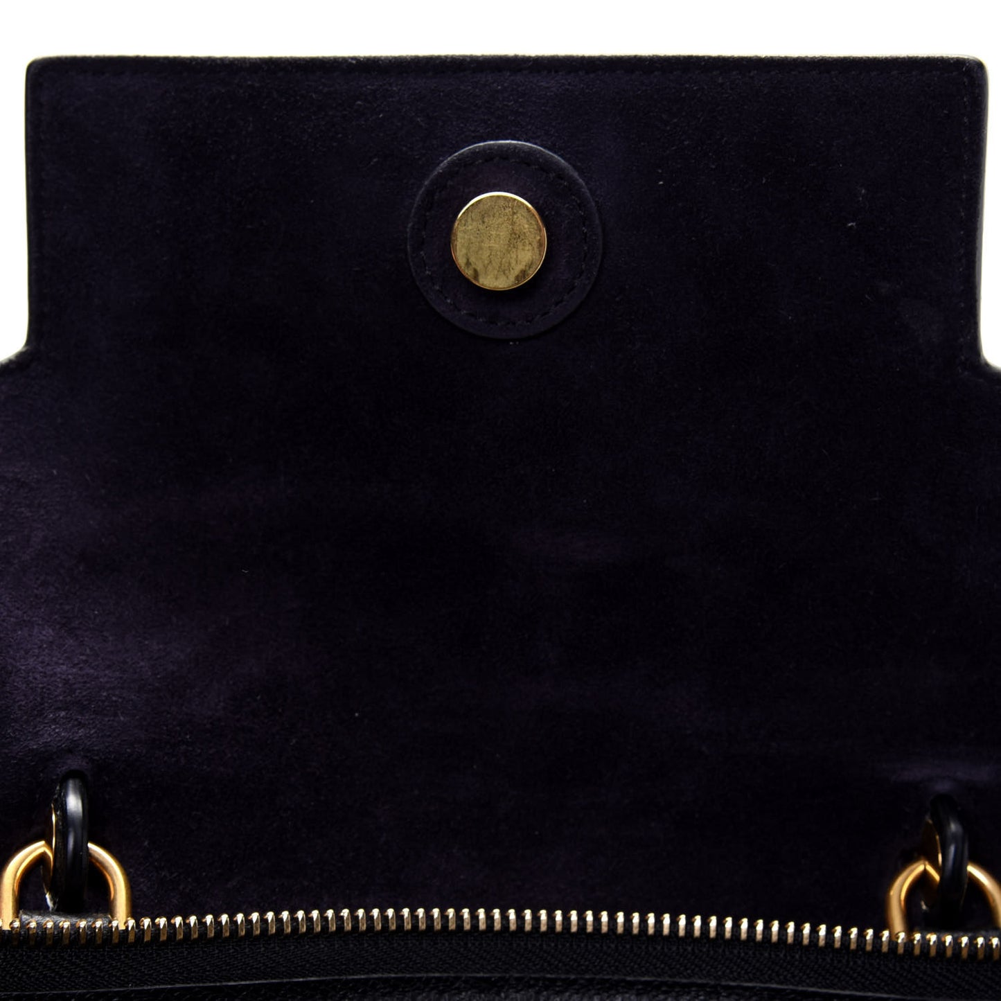 Grained Calfskin Micro Belt Bag Black