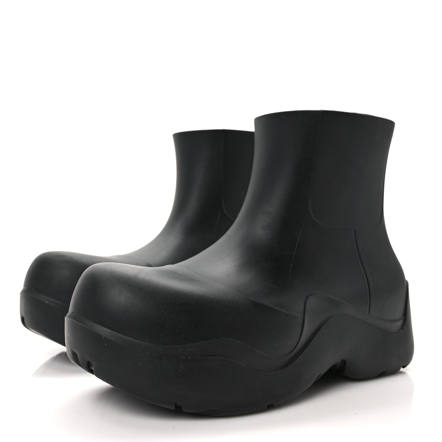 Rubber Puddle Ankle Boots 37 Black