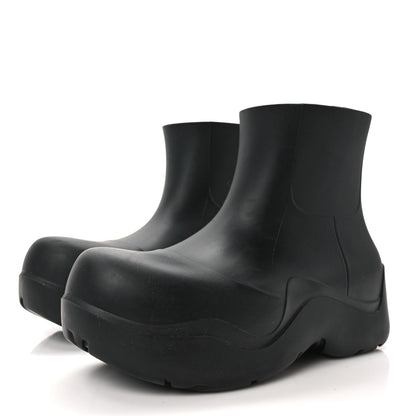 Bottega Veneta Rubber Puddle Ankle Boots 37 Black 3 of 9