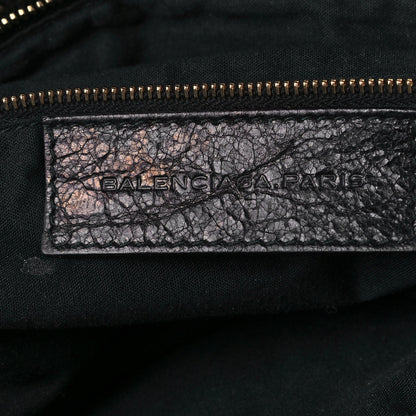 Balenciaga Agneau Giant 12 Gold Hardware Premier Clutch Black 7 of 11