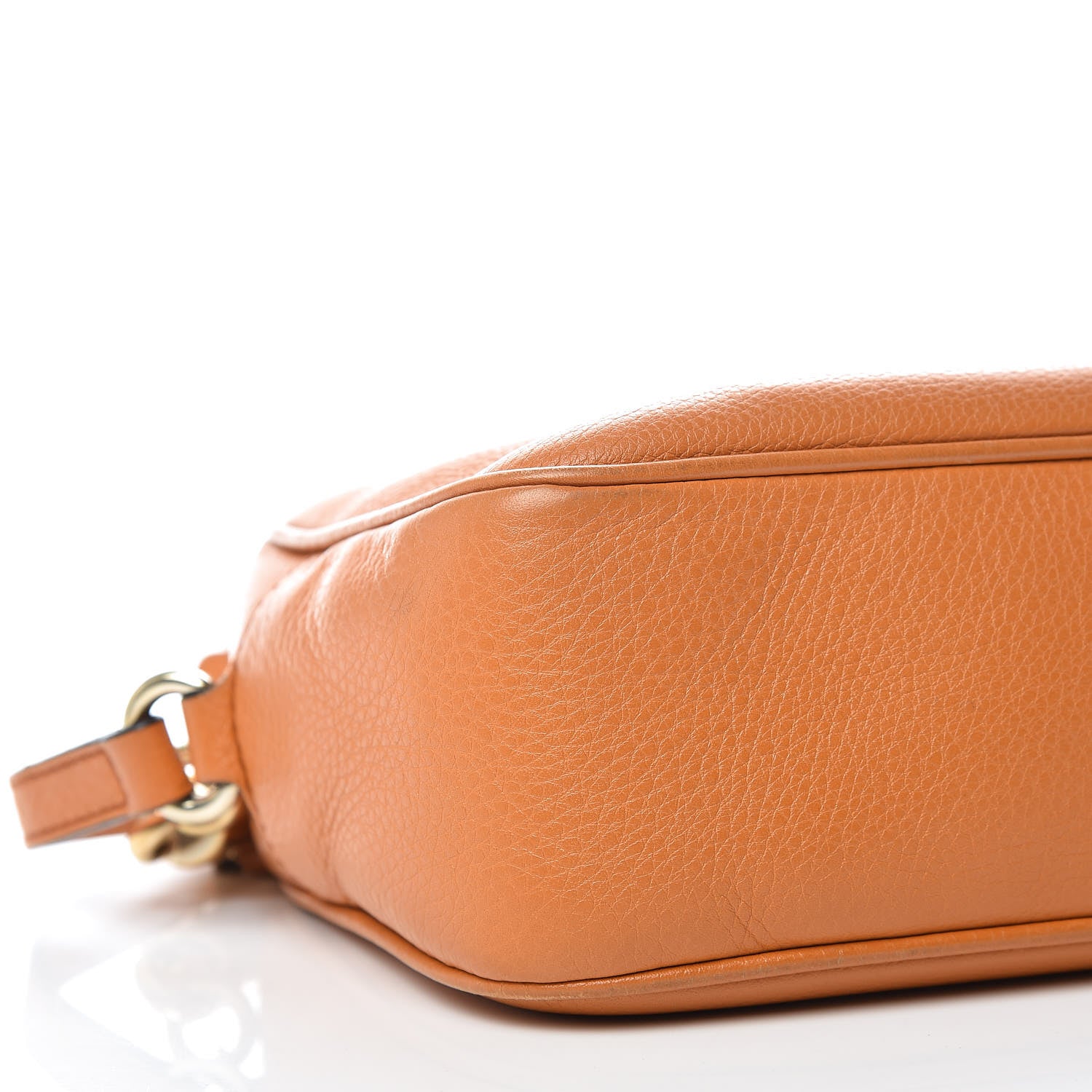 Gucci Pebbled Calfskin Small Soho Disco Bag Curcuma 5 of 17