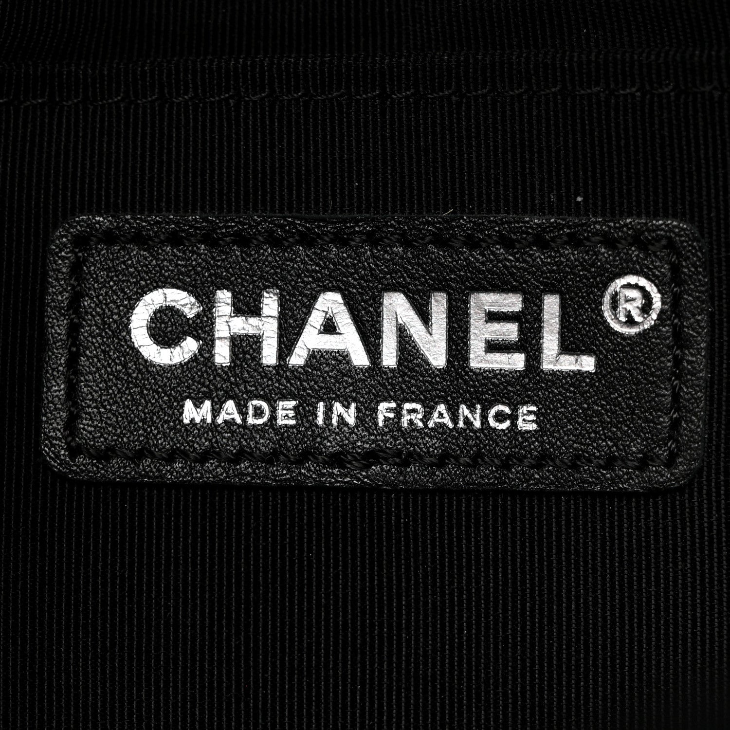 Chanel Jersey Quilted Medium Single Flap Blue Black 6 of 10