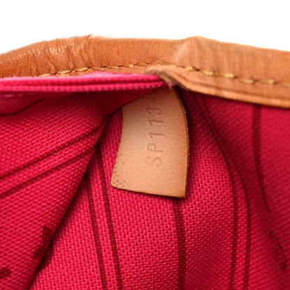Louis Vuitton Monogram My LV Heritage Neverfull MM Fuchsia White 6 of 24