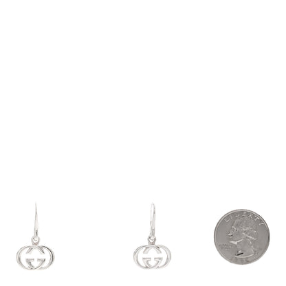 Gucci Sterling Silver Britt Drop Earrings 2 of 4