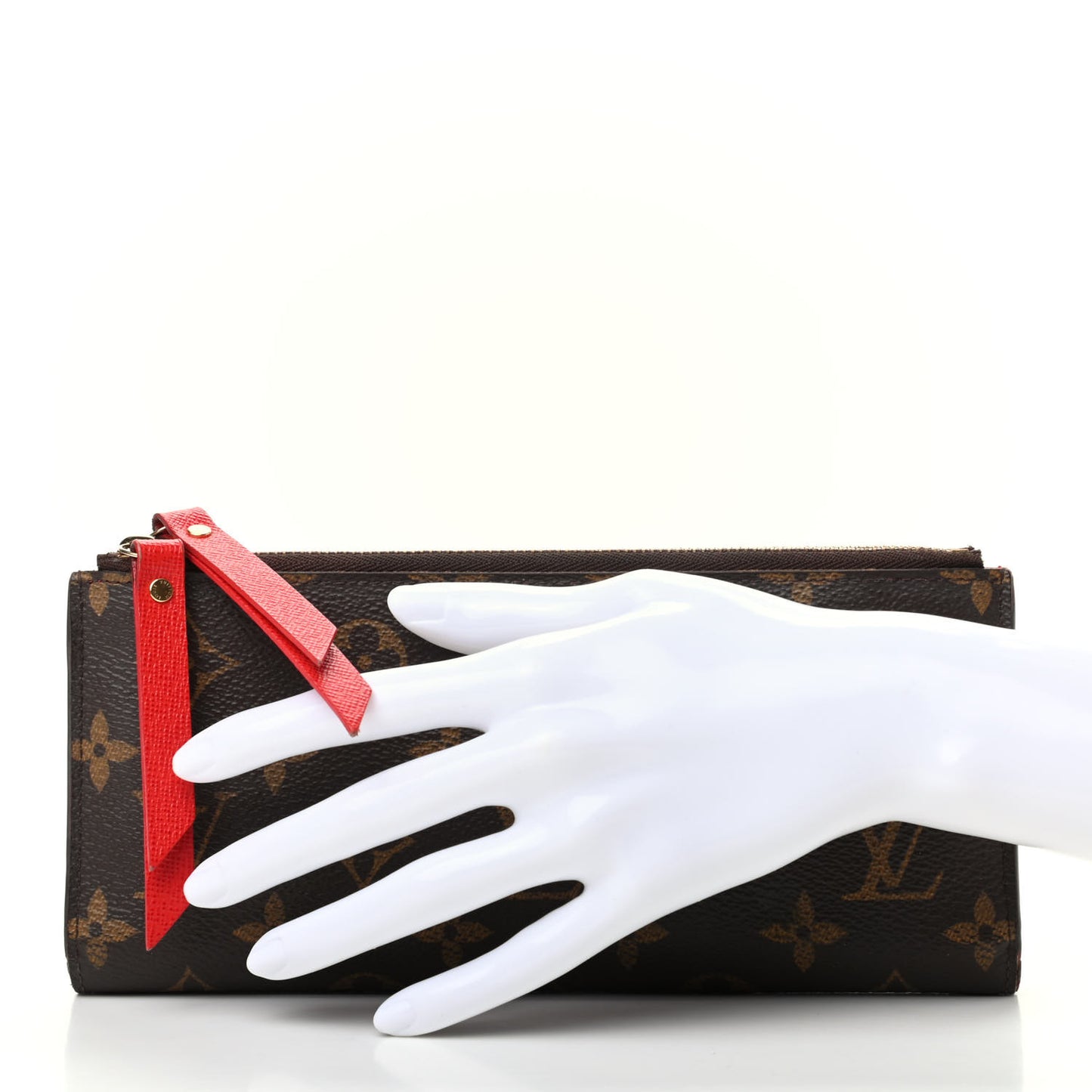 Monogram Adele Wallet Coquelicot