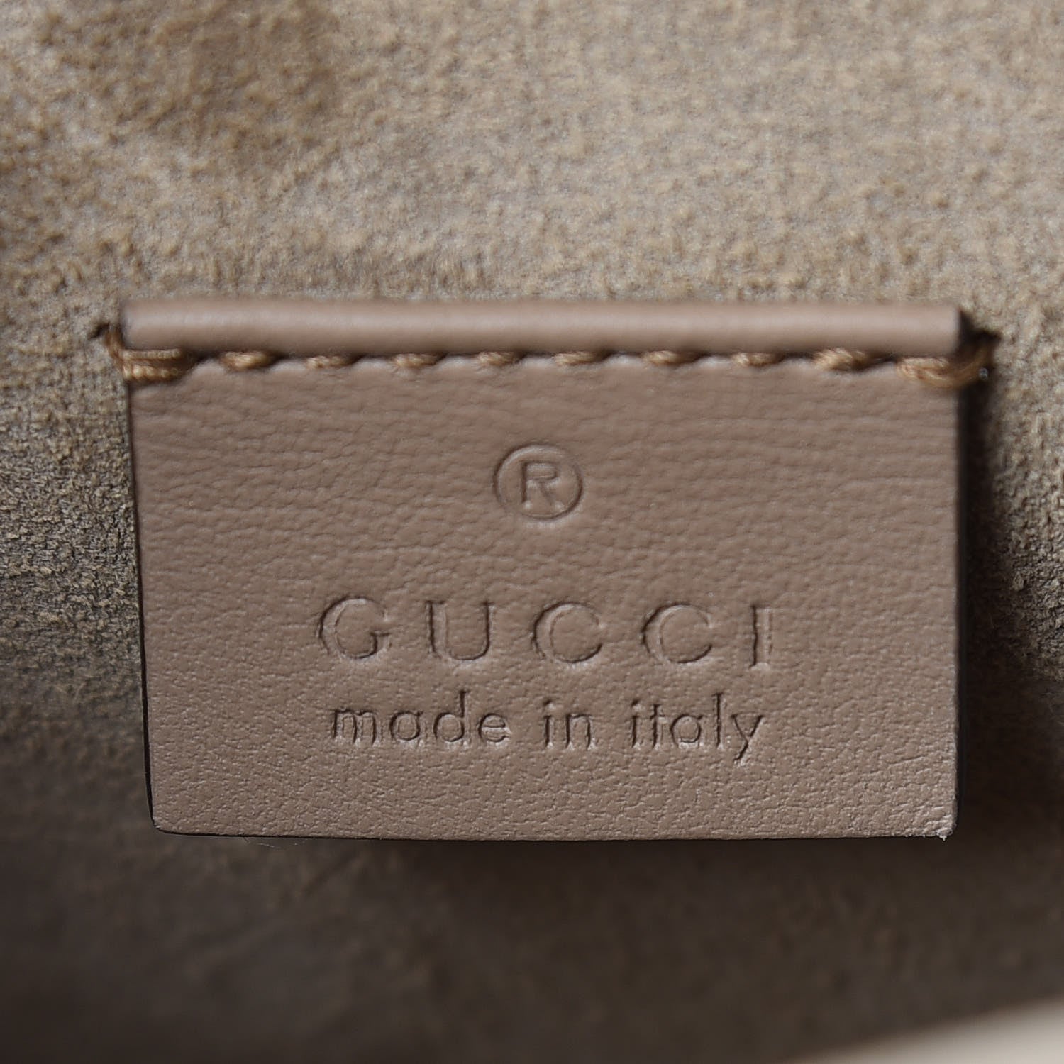Gucci GG Supreme Monogram Mini Dionysus Shoulder Bag Taupe 9 of 10