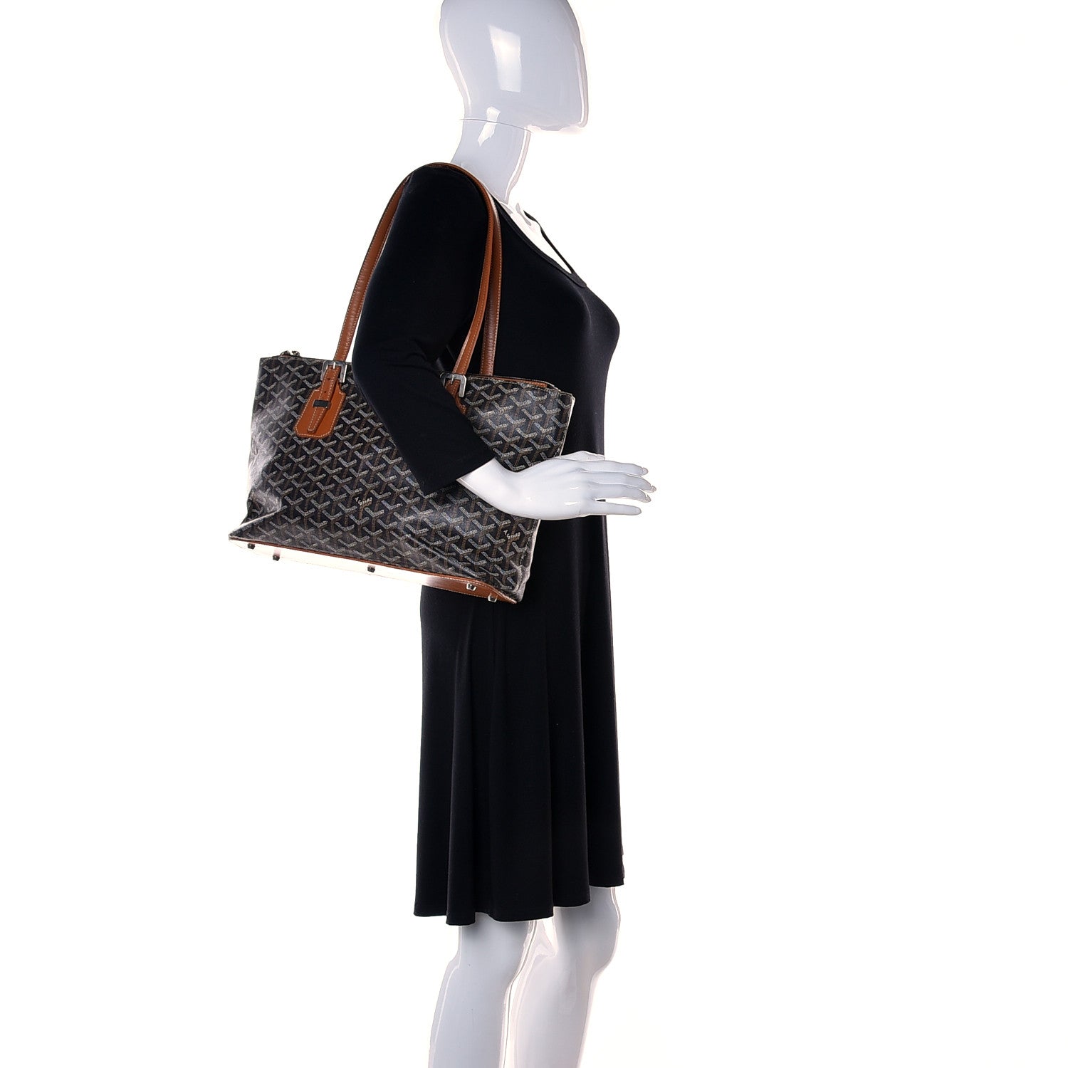 Goyard Goyardine Okinawa PM Black Gold 2 of 36