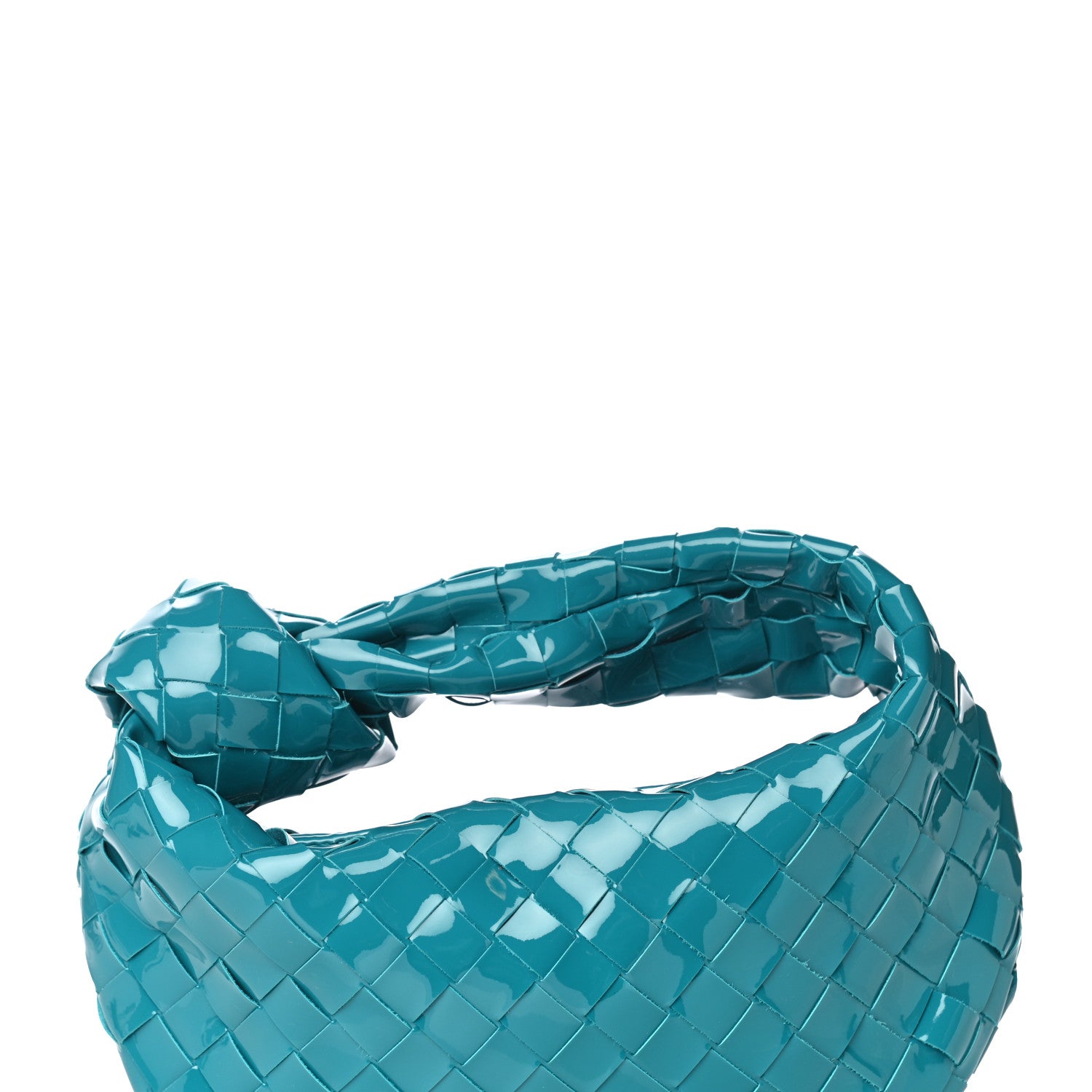Bottega Veneta Patent Nappa Intrecciato Mini Jodie Blaster 10 of 12