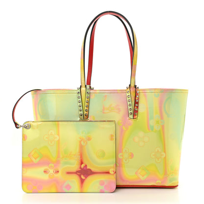 Christian Louboutin Patent Calfskin Loubinthesky Cabata Tote Multicolor 3 of 12