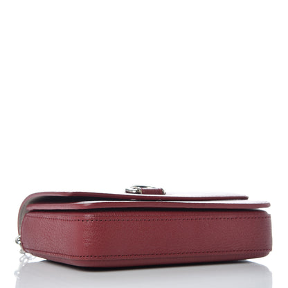 Burberry Hayes Goatskin D-Ring Mini Bag Crimson 4 of 11