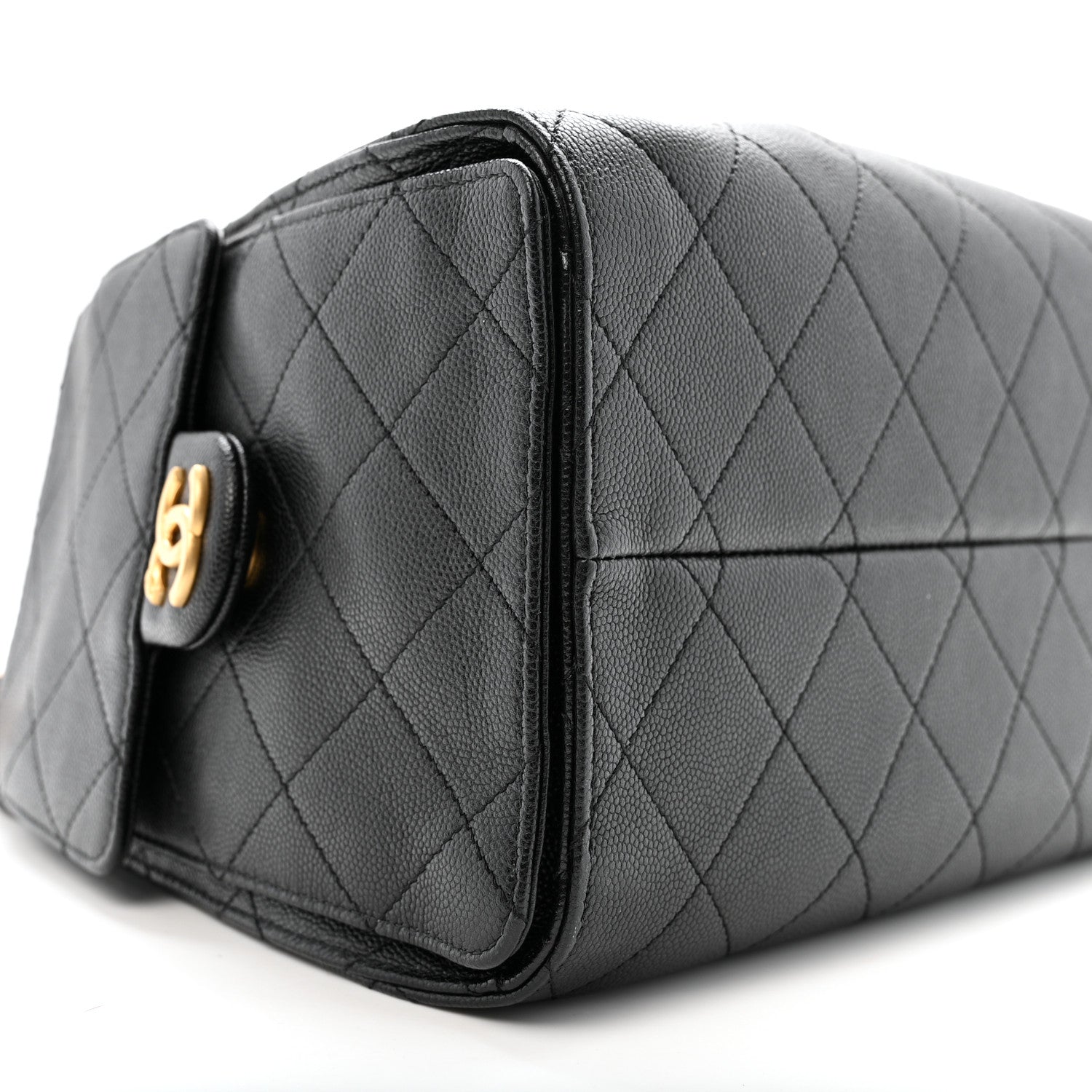 Chanel Caviar Quilted Small Chanel 25 Handbag Black 1848090