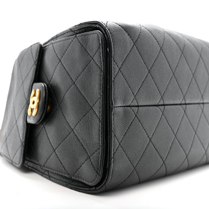 Chanel Caviar Quilted Small Chanel 25 Handbag Black 9 of 11