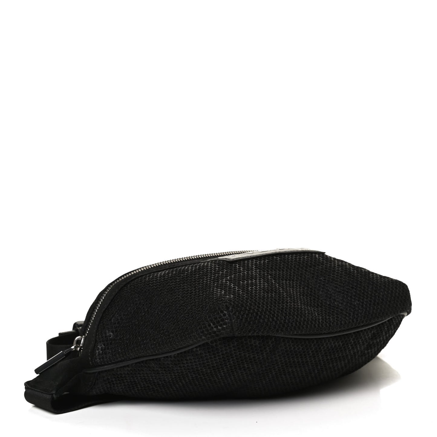 Neoprene FF Perforated Belt Bag Black