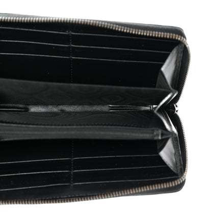 Gucci Guccissima Signature Microguccissima Bree Zip Around Wallet Black 5 of 7
