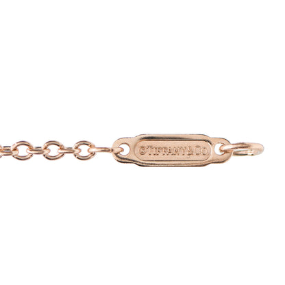 Tiffany 18K Rose Gold Diamond Atlas Pierced Bracelet 4 of 4