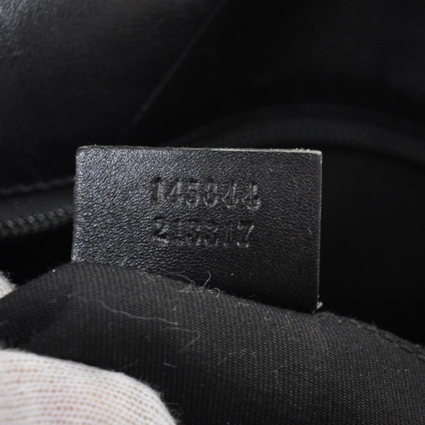 Guccissima Flap Messenger Bag Black