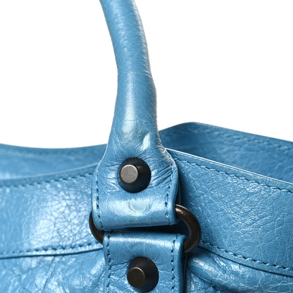 Balenciaga Agneau Classic Hardware Town Bleu Indigo 12 of 12