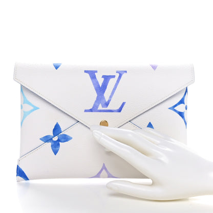 Louis Vuitton Monogram By The Pool Large Kirigami Pochette Blue 2 of 9