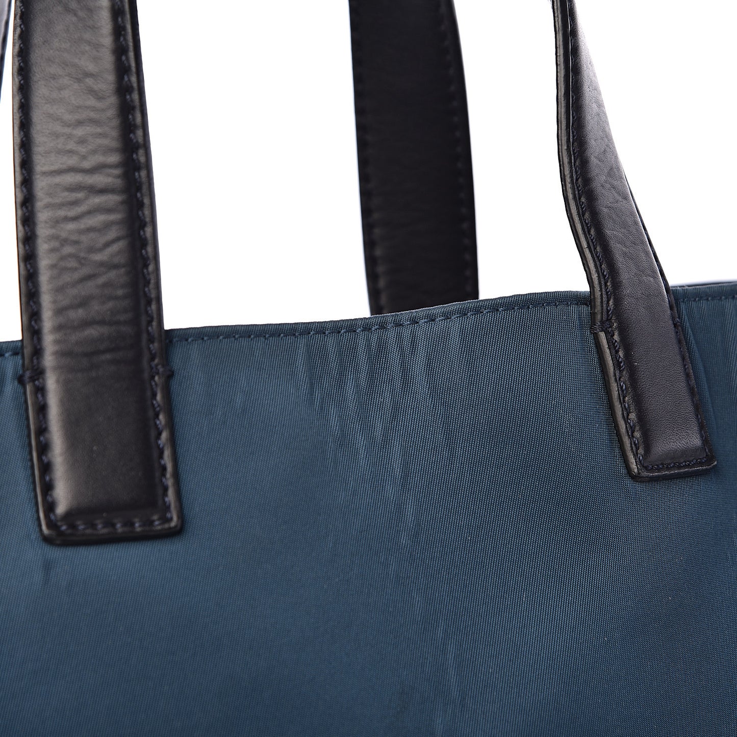 Nylon Vitello Bag Bug Tote Marine Acciaco