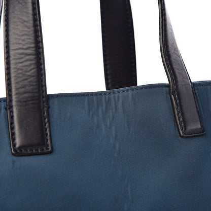 Fendi Nylon Vitello Bag Bug Tote Marine Acciaco 14 of 20
