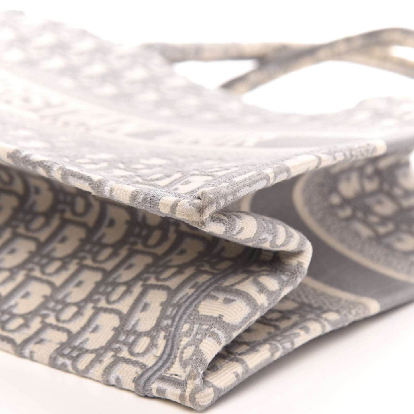 Oblique Medium Book Tote Grey