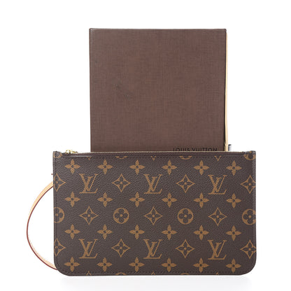 Louis Vuitton Monogram Neverfull MM GM Pochette 9 of 9