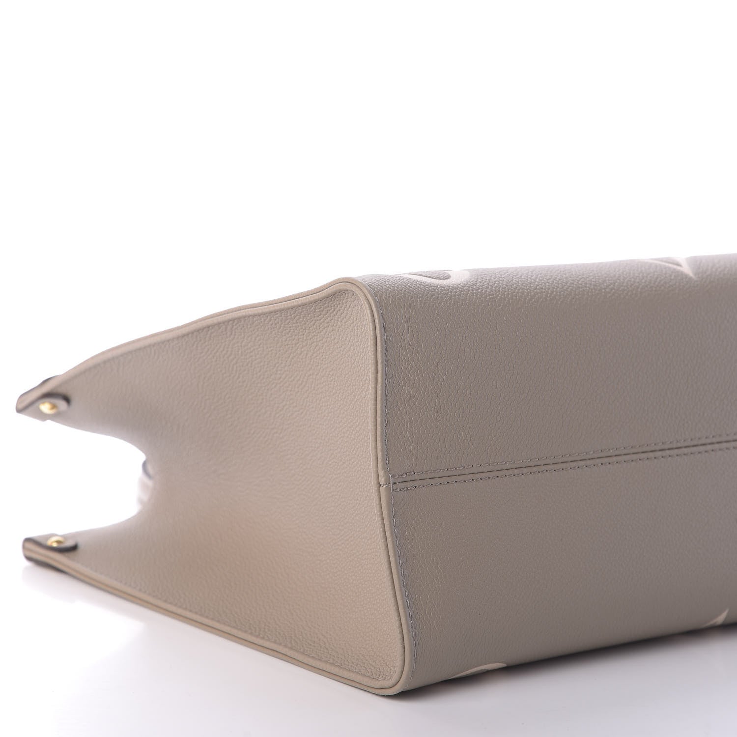 Louis Vuitton Empreinte Monogram Giant Onthego MM Tourterelle Creme 7 of 10
