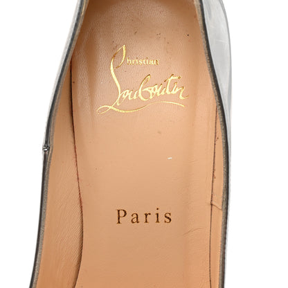 Christian Louboutin Pigalle Follies 120 Pumps 36 Silver 6 of 9