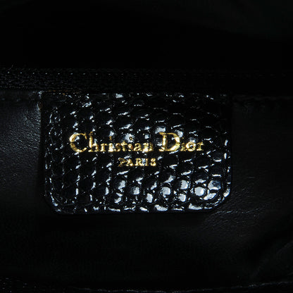 Christian Dior Lizard Micro Lady Dior Black 6 of 8
