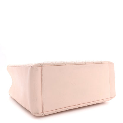 Chanel Caviar Quilted Grand Shopping Tote GST Light Pink 4 of 13