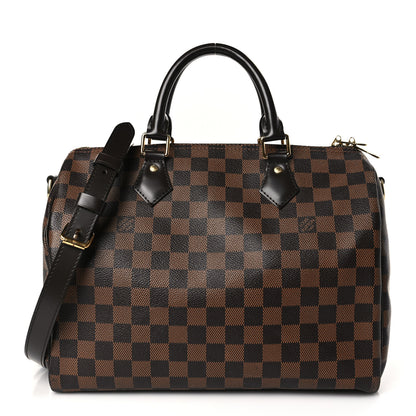 Louis Vuitton Damier Ebene Speedy Bandouliere 30 1 of 8