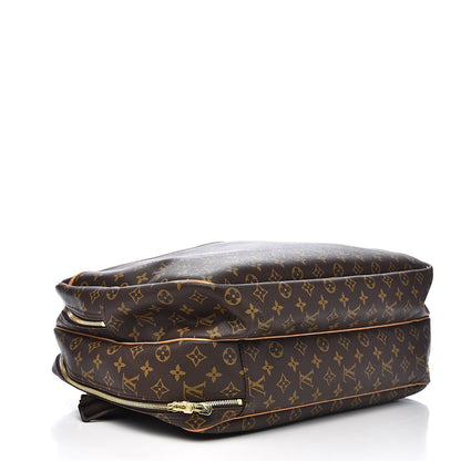 Louis Vuitton Monogram Alize 2 Compartment Luggage Travel Bag 5 of 13