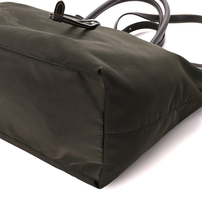 Prada Nylon Jacquard Logo Tote Corda Militaire 11 of 15