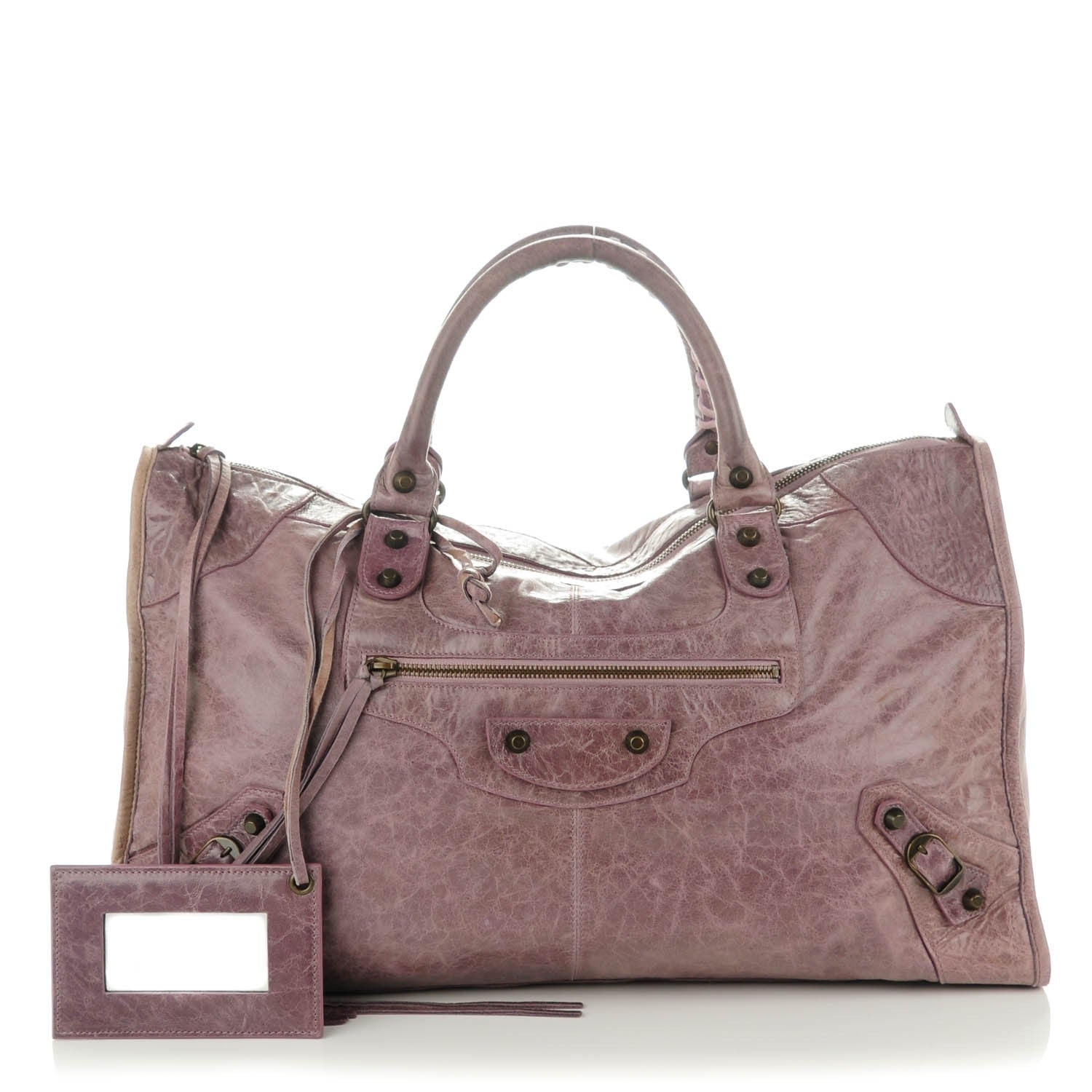 Balenciaga Chevre Classic Hardware Work Lilac 1 of 9