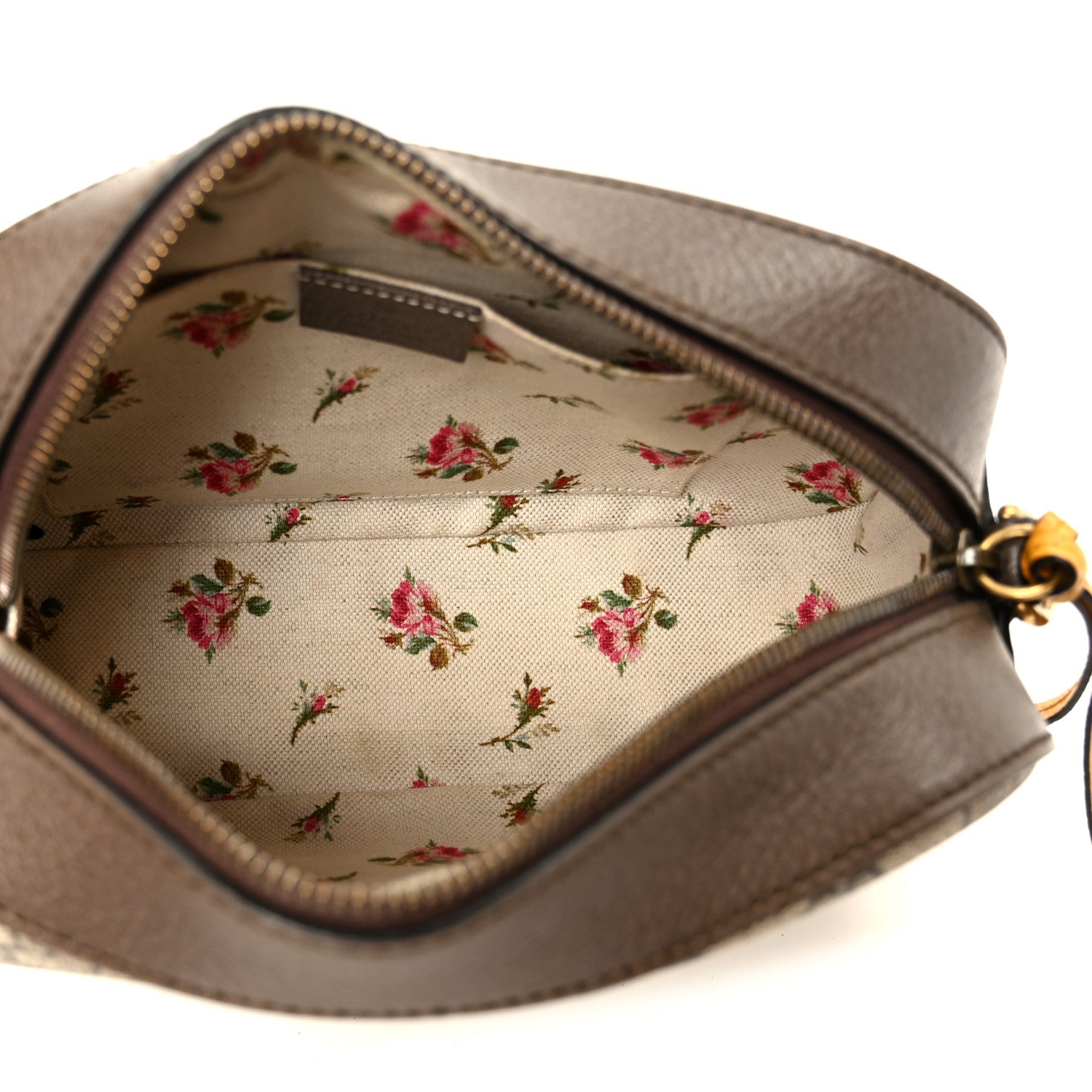 Gucci GG Supreme Monogram Web Neo Vintage Shoulder Bag Beige New Acero Crop 5 of 11