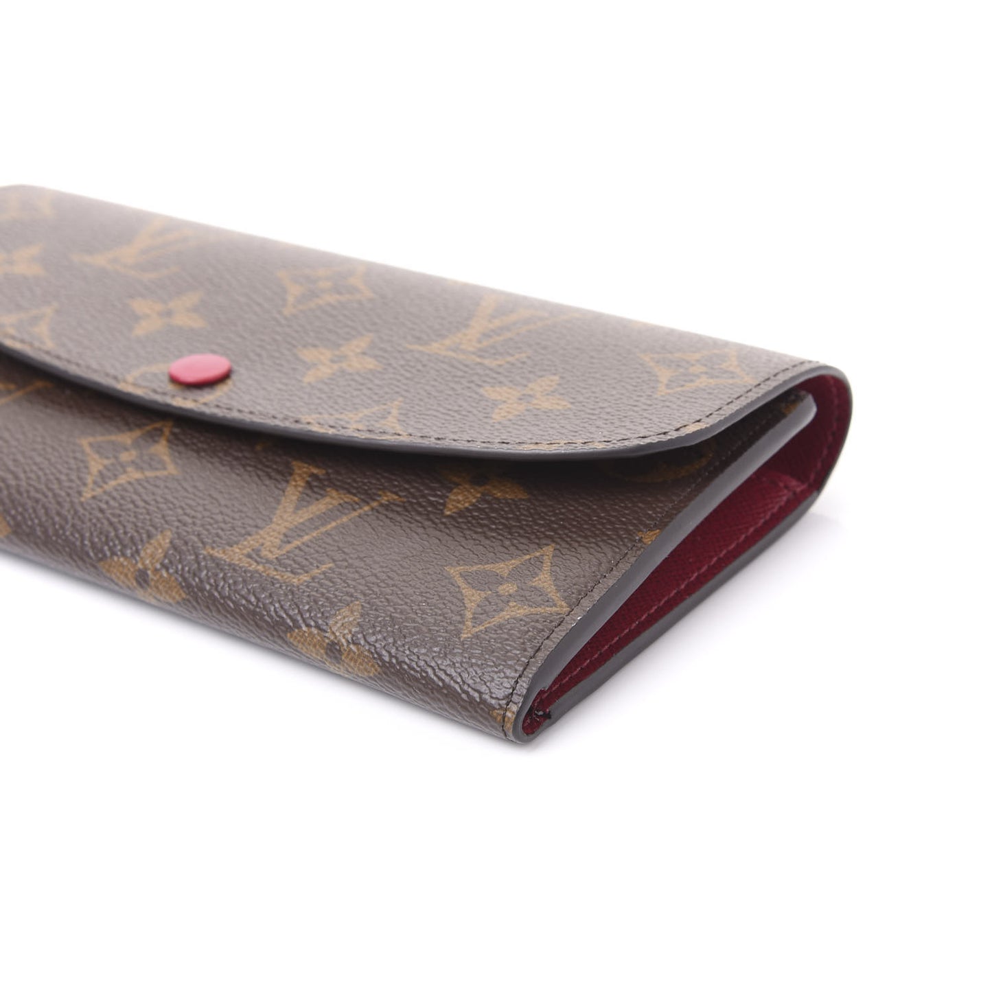 Monogram Emilie Wallet Fuchsia