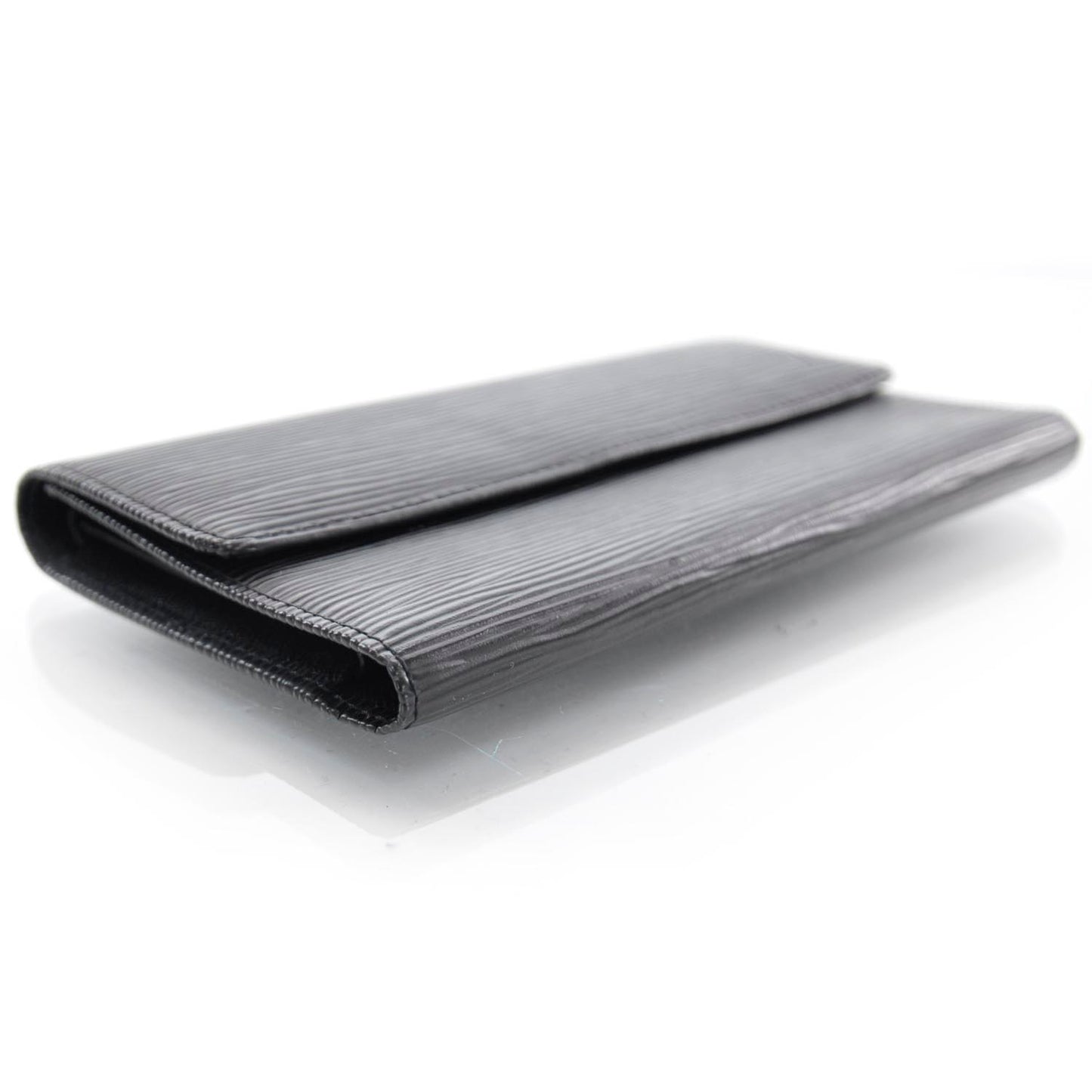 Epi Porte Tresor International Wallet Black