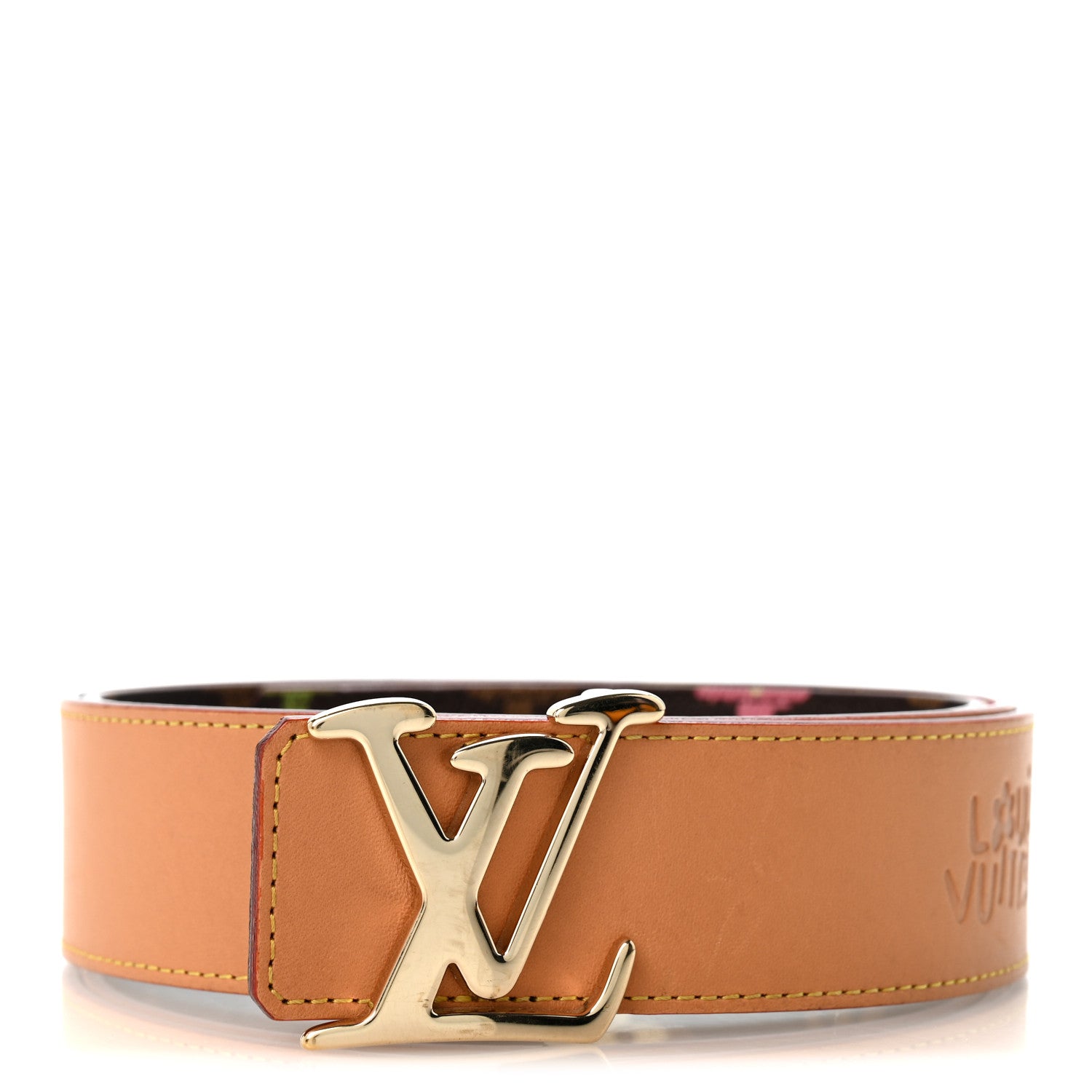 Louis Vuitton Monogram Craggy 40mm LV Tag Reversible Belt 100 40 Chocolate 3 of 10