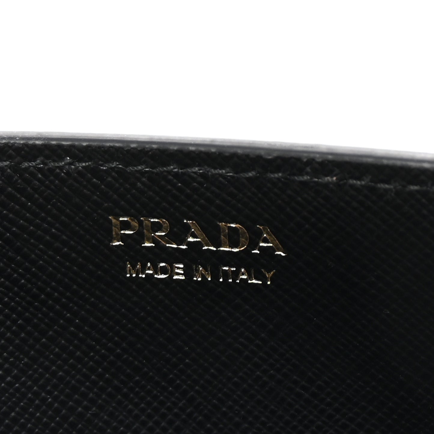 Saffiano Flower Flame Chain Wallet Black Multicolor