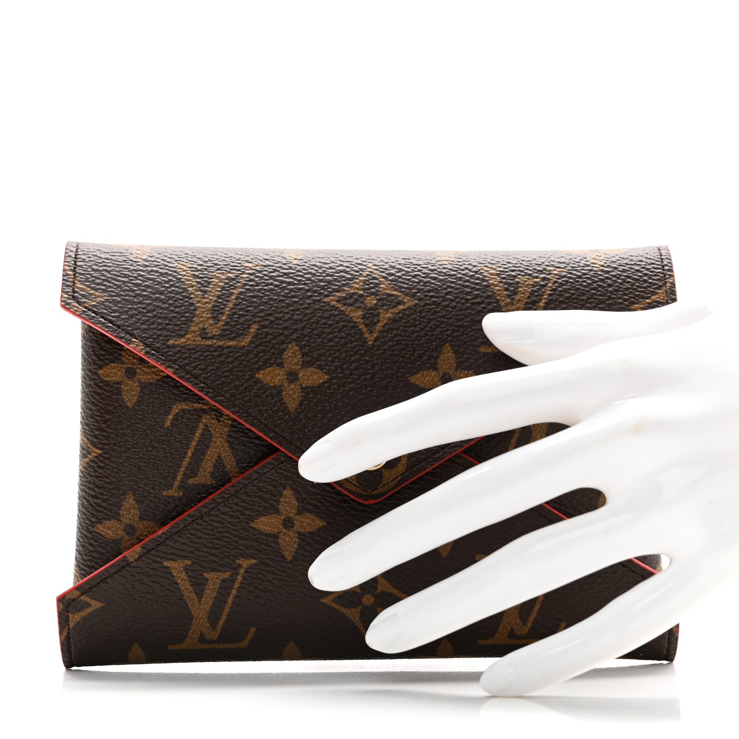 Louis Vuitton Monogram Medium Kirigami Pochette Insert Coquelicot 2 of 6