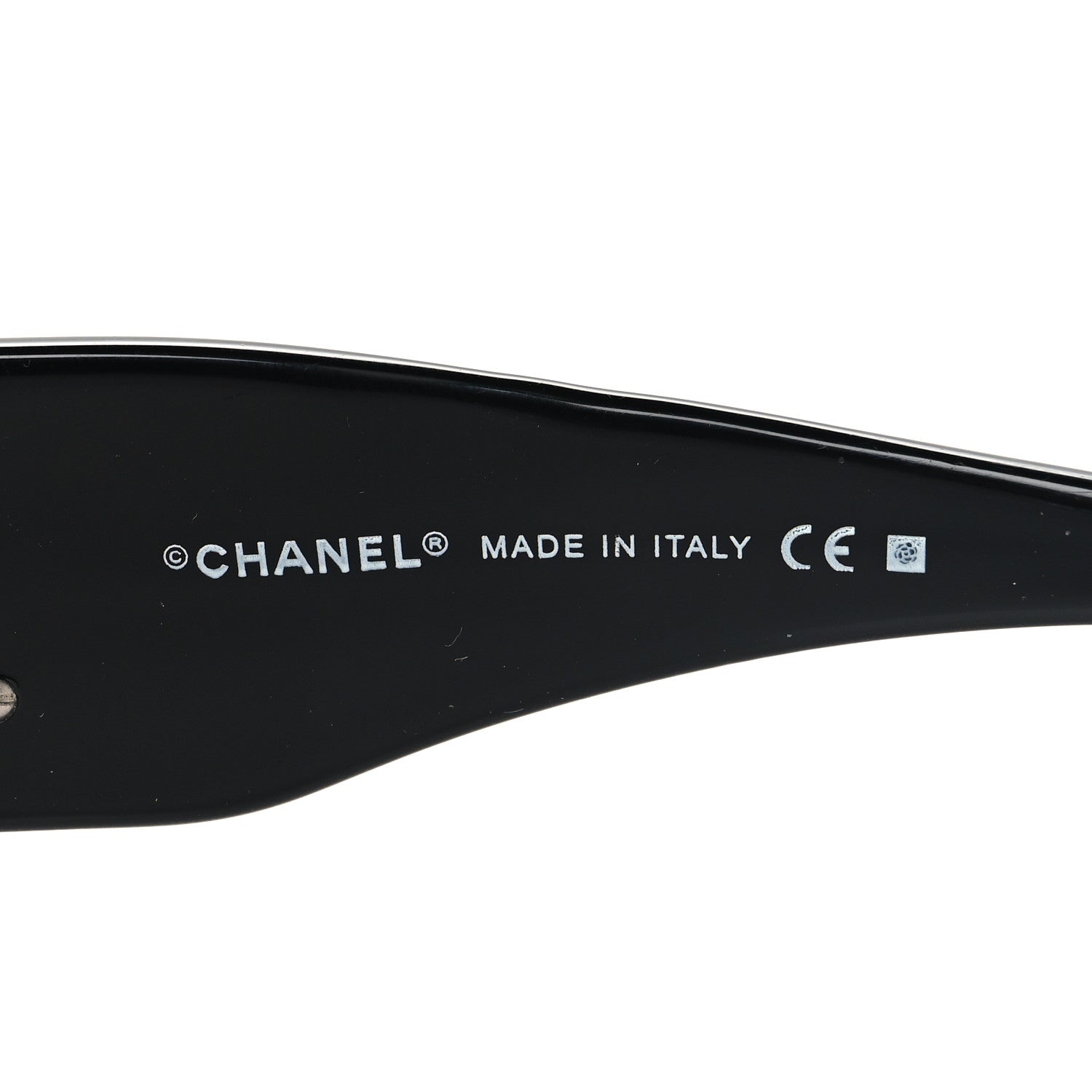 Chanel Camellia CC Sunglasses 5113 Black 5 of 8